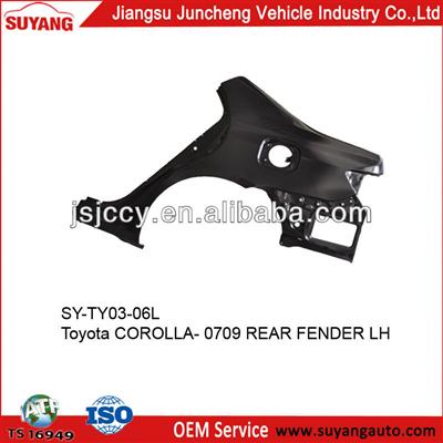 Passenger Car Body Parts Rear Fender for TOYOTA COROLLA