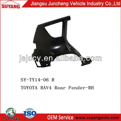 Fine Metal Material Toyota RAV4 Rear Fender Auto Body Part