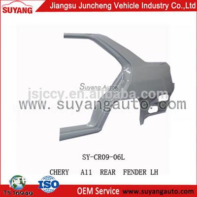 CHERY A11 car rear fender auto parts auto parts exporters