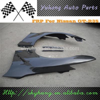 For 2008-2013 R35 GTR OEM Style Carbon Fiber Front Fender