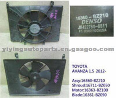 Radiator Fan For Toyota Avanza 1.5