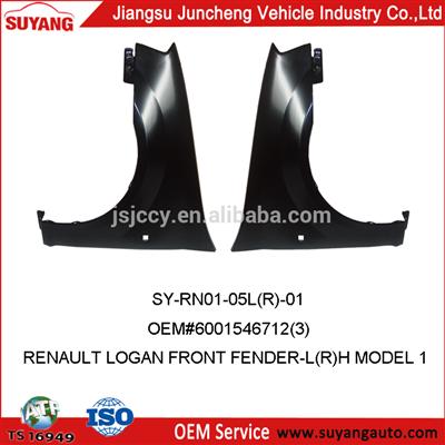 Good Price Front Fender for Renault Logan classic car body parts name