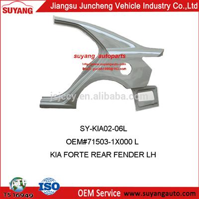 Good sales Rear Fender for Korean FORTE auto parts importers in delhi