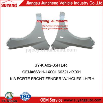 Good Quality Front Fender for FORTE korean car used auto parts