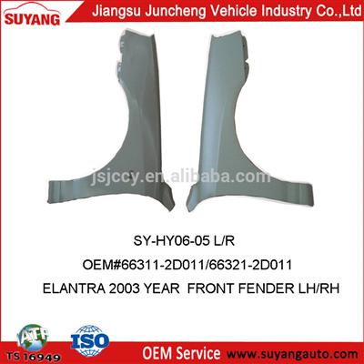 Car Front Fender for HYUNDAI ELANTRA car parts hyundai elantra