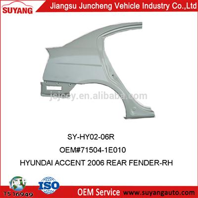 Car Fender for HYUNDAI ACCENT parts for hyundai accent korea