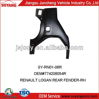 Replace Rear Fender for Renault Logan Auto Spare Parts Accessories