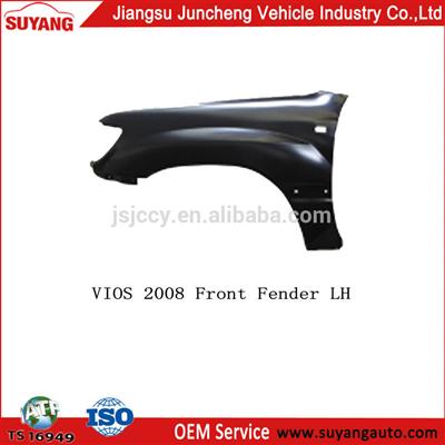 GOOD PRICE SUYANG VEHICLE REPLACEMENT PARTS TOYOTA VIOS FRONT FENDER