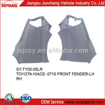 Auto metal parts mudguard/ car fender replaced for toyota grace 08