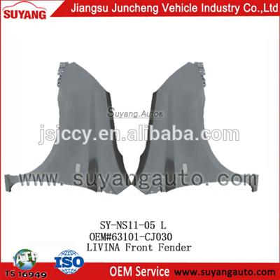 High Quality Steel Front Fender For Livina Body Parts