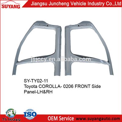 auto parts AB pillar for toyota corolla