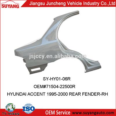 car body parts hyundai accent fender