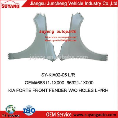 SUYANG GOOD PRICE FORTE FRONT FENDER W/O HOLES FOR PROMOTION