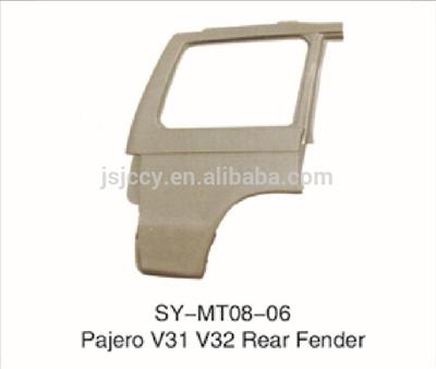 JUNCHENG BEST SELLING CAR BODY PARTS MITSUBISHI PAJERO V31 V32 REAR FENDER