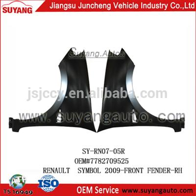 JUNCHENG NEW SELLING IRON PARTS RENAULT SYMBOL 2009- FRONT FENDER