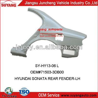 Steel Rear Fender For Korean Cars Hyundai Sonata 2003