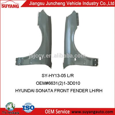 HYUNDAI SONATA 2003 FRONT FENDER FOR AUTO BODY BROKEN PARTS REPLACING