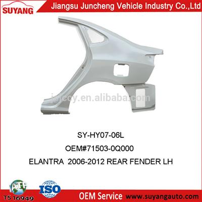 SUYANG BEST SELLING LAPPET HYUNDAI ELANTRA 2006 REAR FENDER