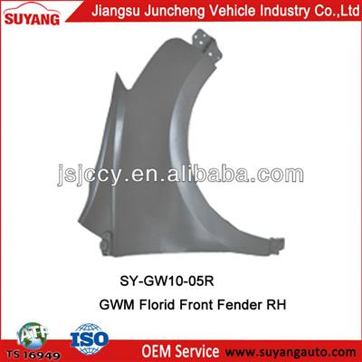 OEM Car Body Parts Front Wings For Great Wall Motor Florid