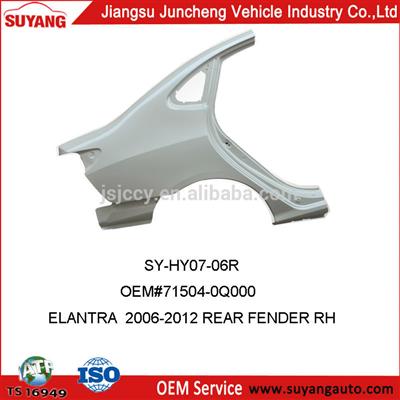 HYUNDAI ELANTRA 2006 REAR MUDGUARD OF SUYANG CAR BODY IRON PARTS