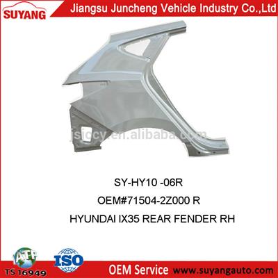 SUYANG BEST SELLING CAR REPLACEMENT PARTS HYUNDAI IX35 REAR MUDGUARD