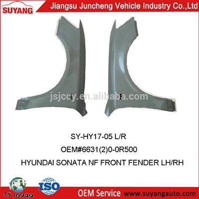 SUYANG AUTO METAL CAR PARTS HYUNDAI SONATA NF FRONT FENDER