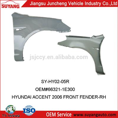 JUNCHENG STEEL CAR LAPPET HYUNDAI ACCENT (2006-2010) MUDGUARD