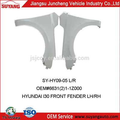 HYUNDAI I30 FRONT FENDER AUTO BODY LAPPET REPAIRING