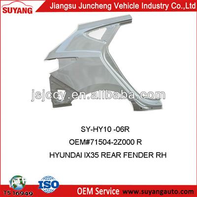 Car Used Body Parts Auto Rear Fender Panel for Hyundai IX35