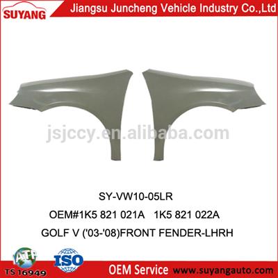 JUNCHENG VEHICLE METAL LAPPET GOLF V ('03-'08) FRONT FENDER