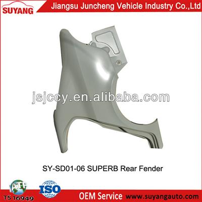 OEM Sheet Metal Body Parts Car Rear Fender for Skoda Superb