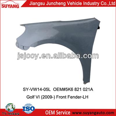 Aftermarket Front Wing Of Body Parts For VW Golf VI (2009-)