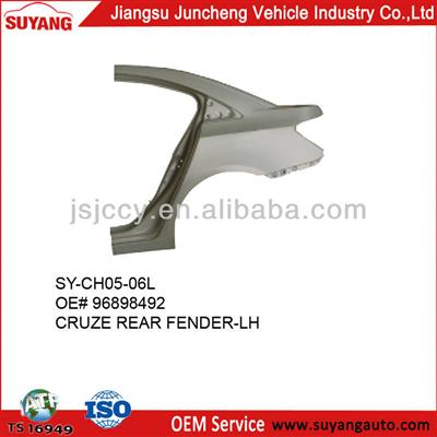 AUTO SPARE PARTS REAR LAPPET CHEVROLET CRUZE REAR FENDER