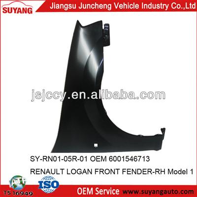 Suyang Front Fender Dacia Renault Logan 2009 OEM 6001546713 Model 1 Body Parts