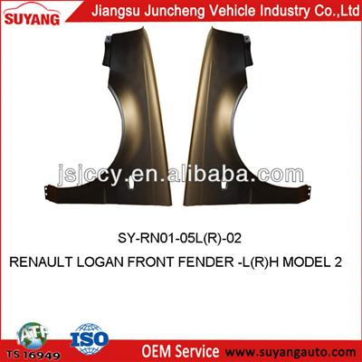 Aftermarket Front Wing Of Body Parts For Renault Logan