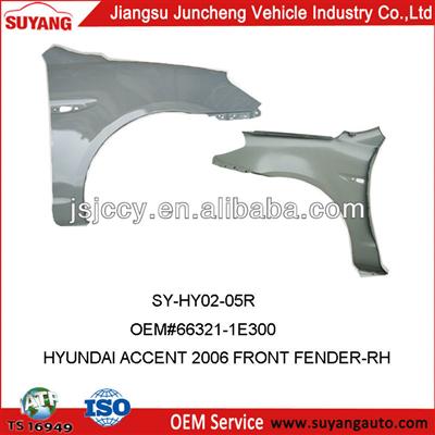 GOOD PRICE AND HIGH QUALITY HYUNDAI ACCENT (2006-2010) FRONT FENDER