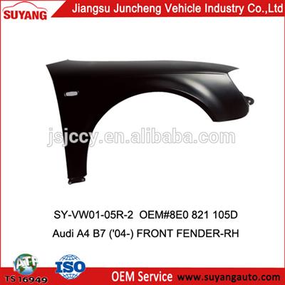 A4 car spare parts fender