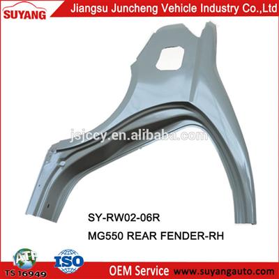 MG550 Replacement Rear Fender Auto Body Metal Parts