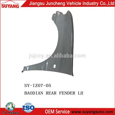 JUNCHENG VEHICLE STEEL ACCESSORIES ISUZU TFR FRONT FENDER