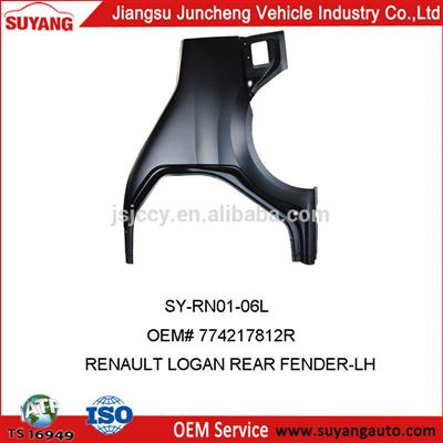 2009 renault logan rear left fender replacement automobile part manufacture