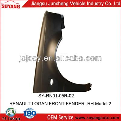 Front right fender model 2 replaced for 2009 renault logan automobile body parts