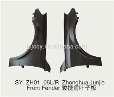 ZHONGHUA JUNJIE FRONT FENDER MOTOR IRON SPARE PARTS REPLACING