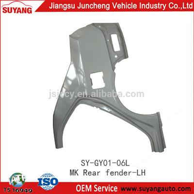 GEELY MK REAR FENDER CAR ACCESSORIES METAL BODY PARTS SELLING