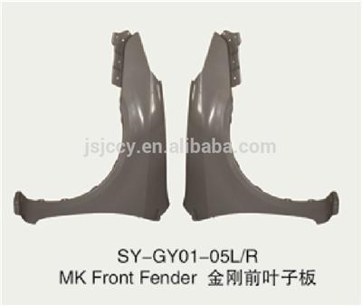 GEELY MK FRONT FENDER CAR ACCESSORIES METAL BODY PARTS SELLING