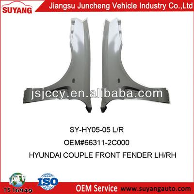 NEW AND HIGH QUALITY HYUNDAI COUPE FRONT FENDER