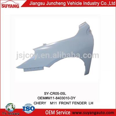 CHERY M11 FRONT FENDER FOR JUNCHENG CHINESE CAR BODY PARTS REPAIRING