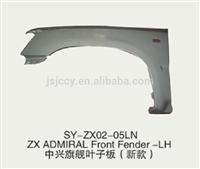 SUYANG GOOD PRICE METAL PARTS ZX ADMIRAL FRONT FENDER NEW