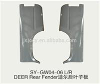 SUYANG BEST SELLING CAR METAL LAPPET GREAT WALL MOTOR DEER REAR FENDER