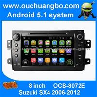 Ouchuangbo Car Dvd Multimedia Stereo Android 5.1 For Suzuki SX4 2006-2012 With Radio Bluetooth 16GB Usb