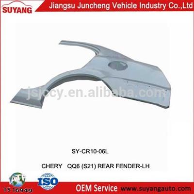 JUNCHENG CHINESE CAR BODY PARTS REPAIRING CHERY S21 REAR FENDER